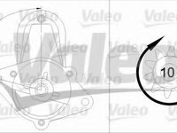 Starter DAEWOO LANOS limuzina (KLAT) (1997 - 2016) VALEO 458228 piesa NOUA