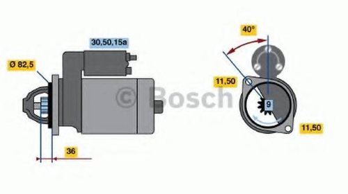 Starter DAIHATSU F SERIES, TOYOTA PICKUP I pi