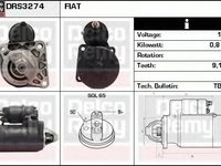 Starter FIAT CINQUECENTO (170), FIAT PUNTO (176), FIAT PUNTO Cabriolet (176C) - DELCO REMY DRS3274