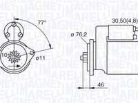 Starter MAGNETI MARELLI 063521230160