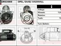 Starter SAAB 9-5 limuzina (YS3E), SAAB 9-5 combi (YS3E), OPEL VECTRA C - DELCO REMY DRS3988