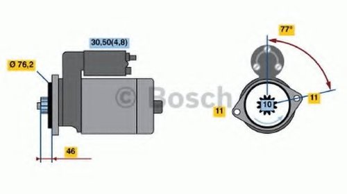 Starter SEAT TOLEDO III (5P2) (2004 - 2009) B