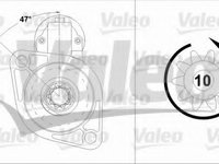 Starter SEAT TOLEDO III (5P2) (2004 - 2009) VALEO 458216