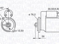 Starter SKODA FABIA (6Y2), SKODA FABIA Combi (6Y5), SKODA FABIA limuzina (6Y3) - MAGNETI MARELLI 063521204060