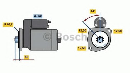 Starter SKODA SUPERB II (3T4) (2008 - 2015) B