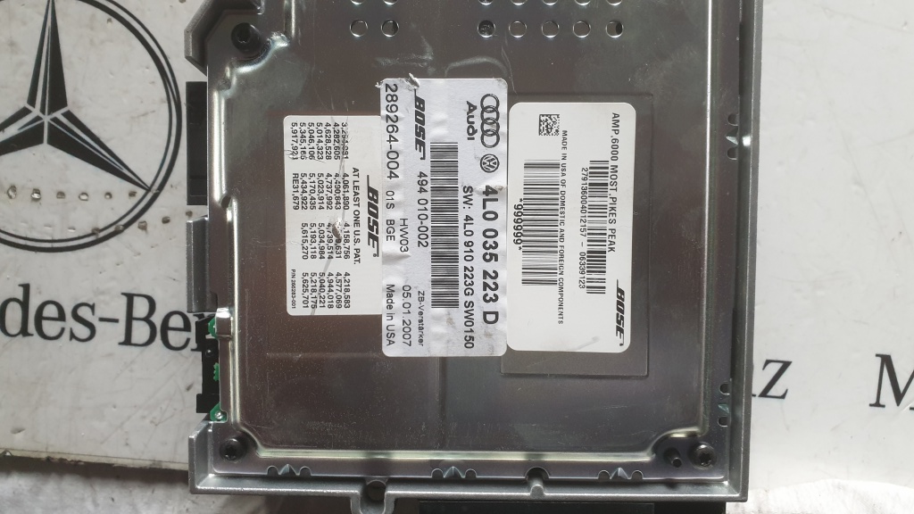 Statie/amplificator BOSE audi Q7
