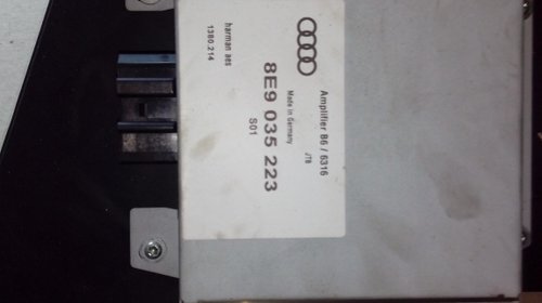 Statie cu subwoofer originala Audi 4 B6\B7 AVANT,BREACK,cod piesa 8E9035223