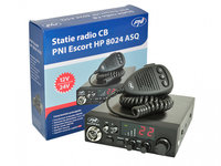 Statie radio cb pni escort hp 8024 12/24v cu asq reglabil 13154