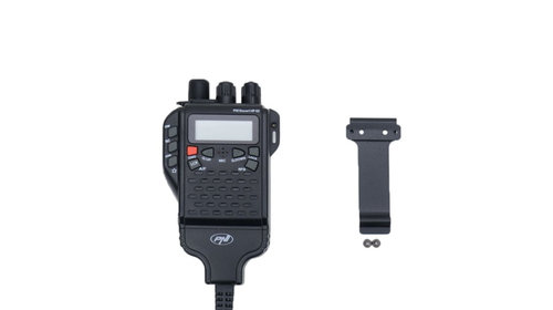 Statie radio CB portabila PNI Escort HP 62, multi standard, 4W, 12V, AM-FM, ASQ reglabil pe 5 niveluri, RF Gain pe 9 niveluri, Dual Watch, Scaun, Lock AL-300321-2