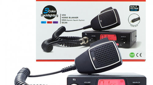 Statie radio CB TTi TCB-550 EVO, DSS, VOX, Fi