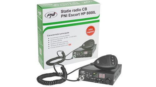 Statie Radio PNI Escort HP 8000L cu ASQ regla