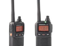 Statie radio portabila PMR PNI Dynascan AD-09 +, 446MHz, 0.5W, 16CH, set cu 2bc PNI-DYN-AD-09
