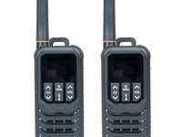 Statie radio portabila PNI PMR R80 PRO, set cu 2 buc, 0.5W PNI-PMR-R80-S