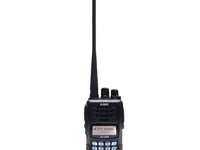 Statie radio VHF/UHF portabila PNI Alinco DJ-500-E, putere reglabila, 200CH, 1500mAh, Talk Around, VOX, TOT, CTCSS, DCS, radio FM PNI-DJ-500-E