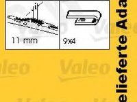 Stergator parbriz ALFA ROMEO 155 (167), TOYOTA SCEPTER (_CV1_, _XV1_, _V1_), VW GOLF Mk III Cabriolet (1E7) - SWF 116311