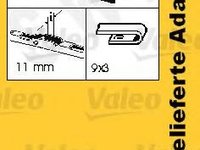 Stergator parbriz OPEL MONZA E (39_, 49_), OPEL KADETT E Cabriolet (43B_), OPEL KADETT E combi (35_, 36_, 45_, 46_) - SWF 116301