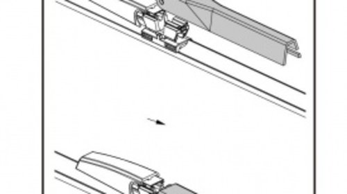 Stergator parbriz pasager AUDI A4 11/2003-> C