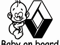 Sticker Baby On Bord Renault TCL0121