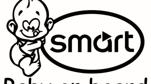 Sticker Baby On Bord Smart TCL0124