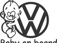 Sticker Baby On Bord Volkswagen TCL0126