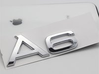 Sticker emblema 3D auto scris A6