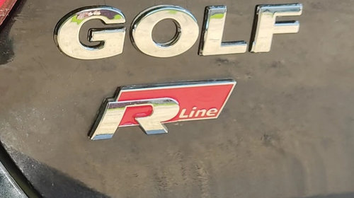 Sticker emblema 3D auto scris Golf
