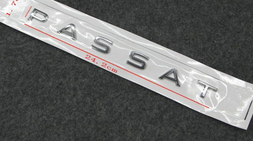 Sticker emblema 3D auto scris Passat