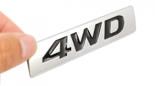 Sticker emblema 4WD Hyundai IX35 Tucson Toyota Rav 4 Hilux Honda Cr v Suzuki JEEP