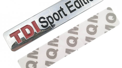 Sticker emblema auto TDI Sport Edition Logo V