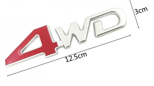 Sticker metal 4WD Offroad 4 x 4 Suzuki Grand Vitara 2016 Swift SX4 Jimny Honda Cr v Accord Civic 2006-2011