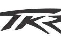 Sticker Moto Peugeot TKR 12x4.5cm Negru