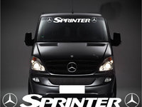 Sticker Parbriz Mercedes-Benz Sprinter 120CM Negru SA062