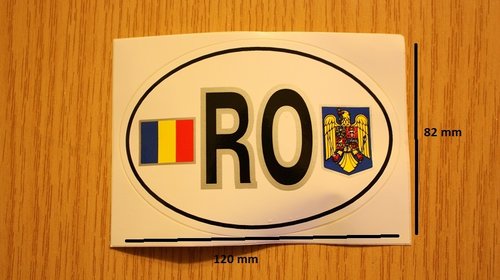 Sticker RO tara model I