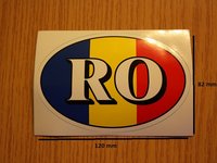 Sticker RO tara model II