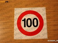 Sticker viteza 100 km