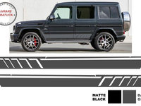 Stickere Laterale MERCEDES G-Class W463 W463 (1989-up) Gri Inchis