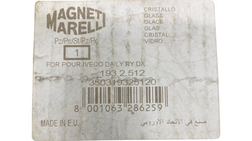 Sticla oglinda dreapta IVECO Daily I [ 1978 - 1999 ] Magneti Marelli