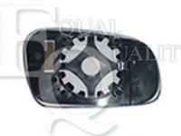 Sticla oglinda, oglinda retrovizoare exterioara VW FOX (5Z1, 5Z3) - EQUAL QUALITY RD02402