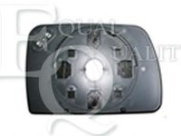 Sticla oglinda, oglinda retrovizoare exterioara BMW X5 (E53) - EQUAL QUALITY RS02413