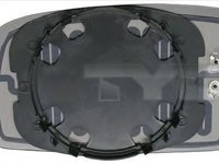 Sticla oglinda, oglinda retrovizoare exterioara FIAT PANDA (169) (2003 - 2016) TYC 309-0043-1 piesa NOUA