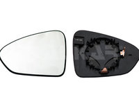Sticla oglinda, oglinda retrovizoare exterioara stanga (6431497 AKA) FIAT