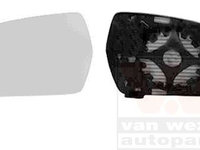 Sticla oglinda oglinda retrovizoare exterioara 0338837 VAN WEZEL pentru Audi A5 Audi A3 Audi A4