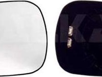 Sticla oglinda, oglinda retrovizoare exterioara RENAULT LOGAN I (LS_) Sedan, 09.2004 - Alkar 6473164