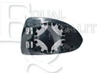 Sticla oglinda, oglinda retrovizoare exterioara OPEL CORSA D - EQUAL QUALITY RD02121