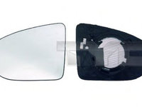 Sticla oglinda, oglinda retrovizoare exterioara NISSAN QASHQAI / QASHQAI +2 (J10, JJ10) (2007 - 2020) TYC 324-0030-1