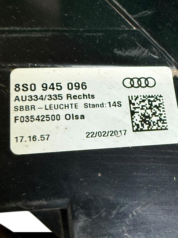 STOP AUDI TT 8S DREAPTA COD 8S0945096 ID