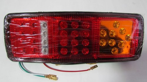 Stop camion 14 x 72 cu LED 12 V sau 24V.