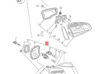 Stop de pe aripa stanga defect Volkswagen Golf 7 (5G) 2012 2.0 TDI OEM 5G0945095M