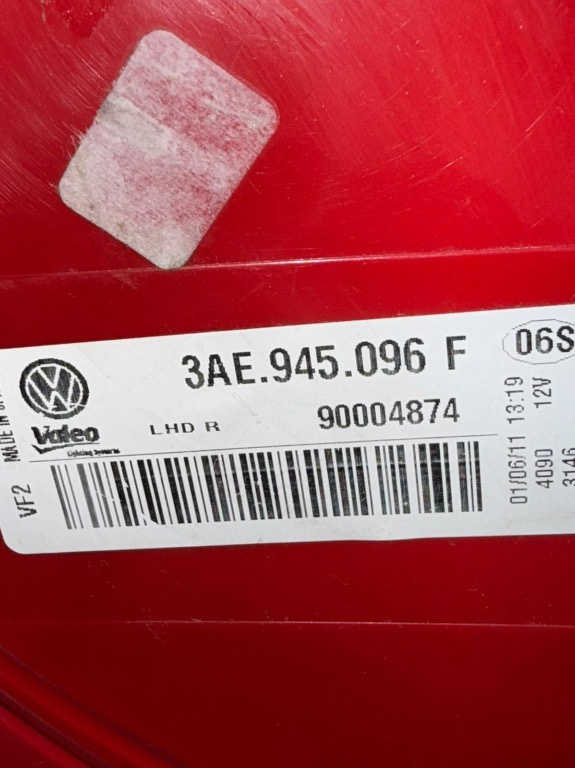 STOP DREAPTA ARIPA VW PASSAT B7 COD 3AE9