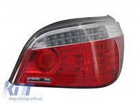 Stop Dreapta compatibil cu BMW Seria 5 E60 (2007-2010) LCI Rosu Clar OE 63217177282